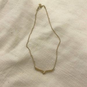 Gold Kendra Scott necklace